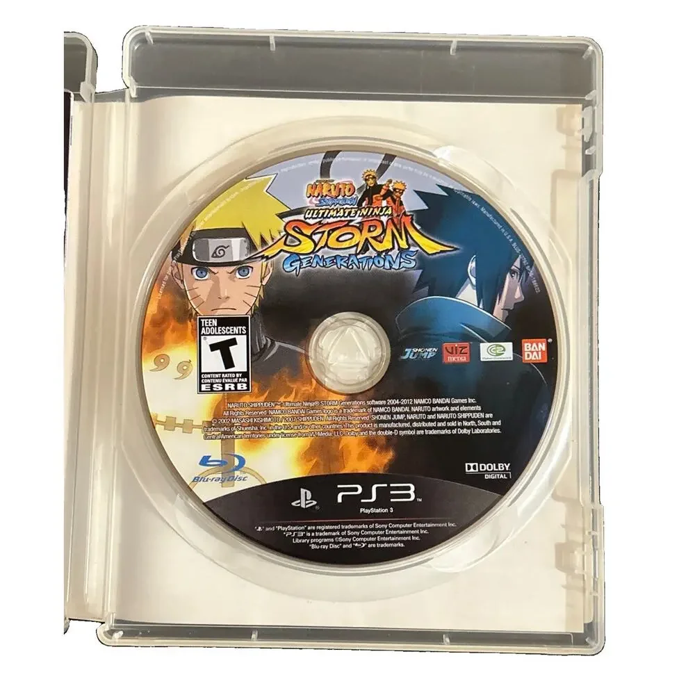 Naruto Shippuden Ultimate Ninja Storm Generations Sony PlayStation 3 PS3 CIB